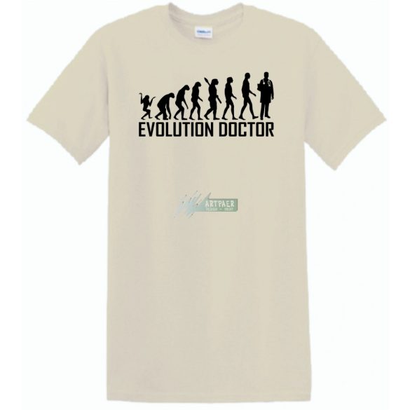 Evolúció Doktor férfi rövid ujjú póló