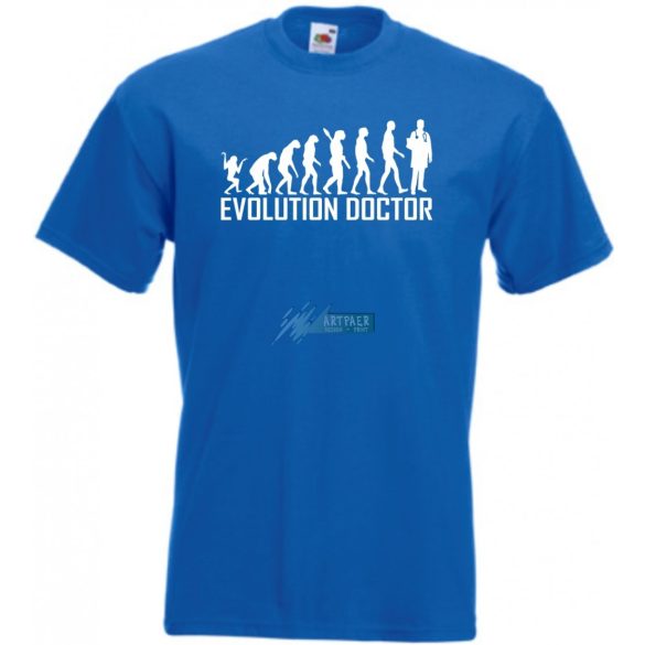 Evolúció Doktor férfi rövid ujjú póló
