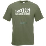 Evolúció Doktor férfi rövid ujjú póló