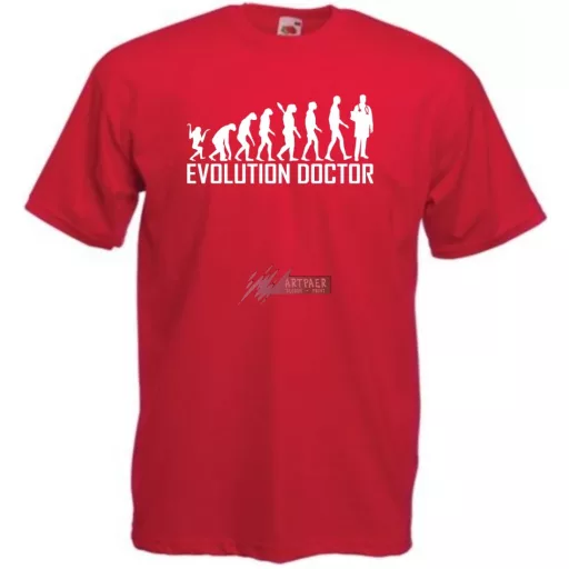 Evolúció Doktor férfi rövid ujjú póló