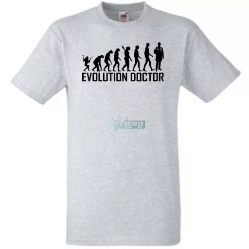 Evolúció Doktor férfi rövid ujjú póló