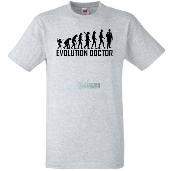 Evolúció Doktor férfi rövid ujjú póló