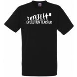 Evolúció Tanár férfi rövid ujjú póló