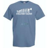 Evolúció Tanár férfi rövid ujjú póló