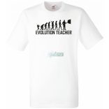Evolúció Tanár férfi rövid ujjú póló