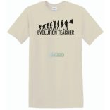 Evolúció Tanár férfi rövid ujjú póló