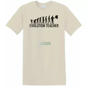 Evolúció Tanár férfi rövid ujjú póló