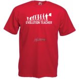 Evolúció Tanár férfi rövid ujjú póló
