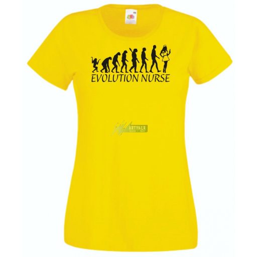 Evolúció Nővérke női rövid ujjú póló