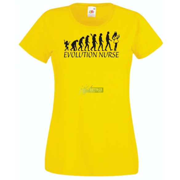 Evolúció Nővérke női rövid ujjú póló