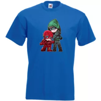   Humor kicsike Hősök Villám és Zöld íjász gyerek rövid ujjú póló