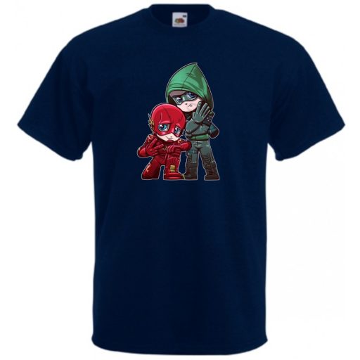 Humor kicsike Hősök Villám és Zöld íjász gyerek rövid ujjú póló