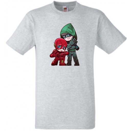 Humor kicsike Hősök Villám és Zöld íjász gyerek rövid ujjú póló