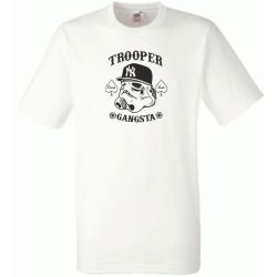 Humor - Trooper Gangsta férfi rövid ujjú póló