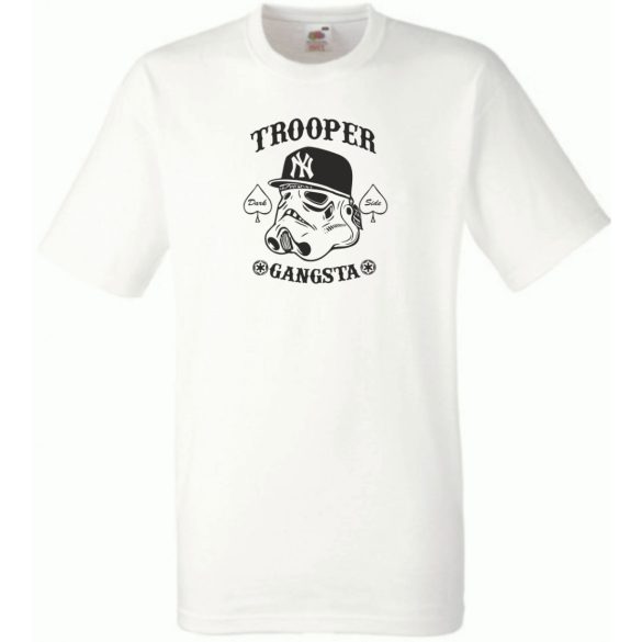 Humor - Trooper Gangsta férfi rövid ujjú póló