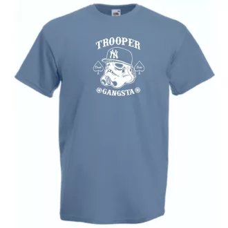 Humor - Trooper Gangsta férfi rövid ujjú póló