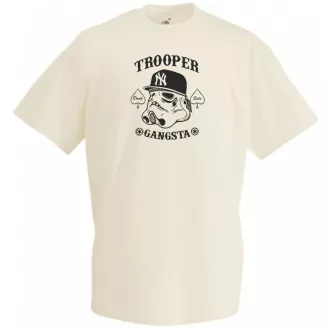 Humor - Trooper Gangsta férfi rövid ujjú póló