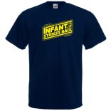 A csecsemő visszavág gyerek rövid ujjú póló