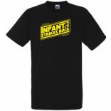 A csecsemő visszavág gyerek rövid ujjú póló