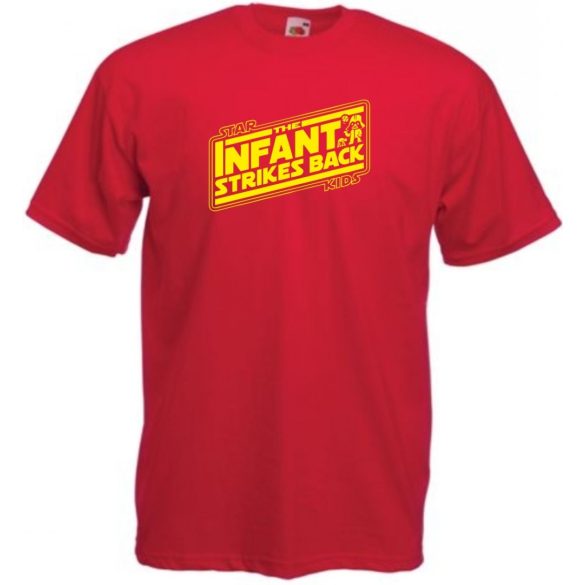 A csecsemő visszavág gyerek rövid ujjú póló