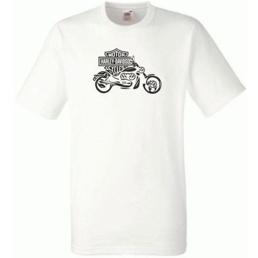 Motor fan Harley férfi rövid ujjú póló