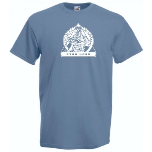 Hősök Star Lord férfi rövid ujjú póló