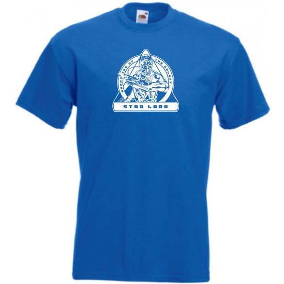 Hősök Star Lord férfi rövid ujjú póló