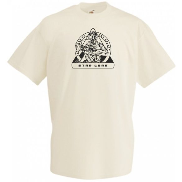 Hősök Star Lord férfi rövid ujjú póló