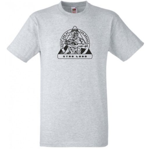 Hősök Star Lord férfi rövid ujjú póló