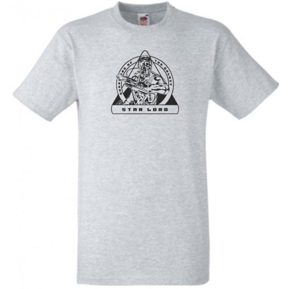 Hősök Star Lord férfi rövid ujjú póló
