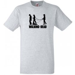   Humor - Legénybúcsú - Walking Dead férfi rövid ujjú póló