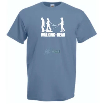   Humor - Legénybúcsú - Walking Dead férfi rövid ujjú póló