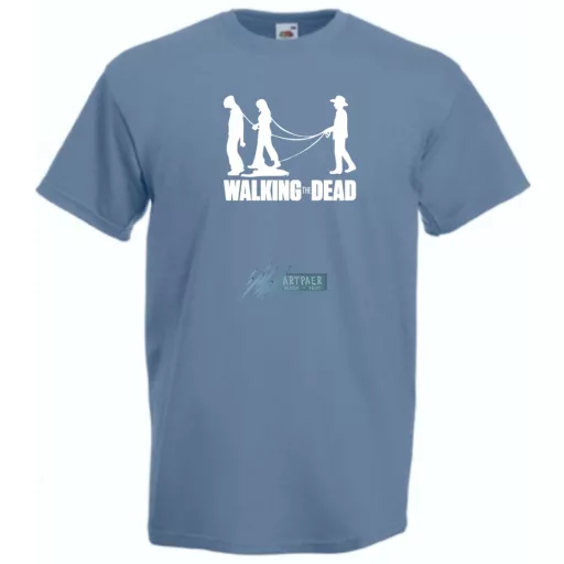 Humor - Legénybúcsú - Walking Dead férfi rövid ujjú póló
