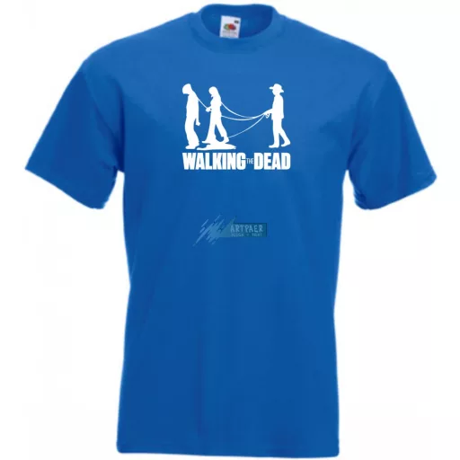 Humor - Legénybúcsú - Walking Dead férfi rövid ujjú póló