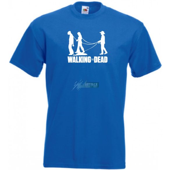 Humor - Legénybúcsú - Walking Dead férfi rövid ujjú póló