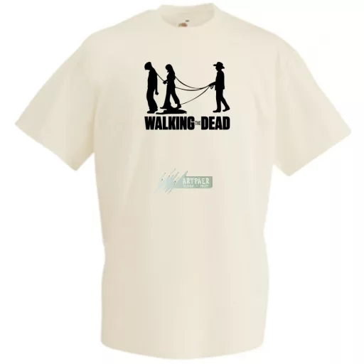 Humor - Legénybúcsú - Walking Dead férfi rövid ujjú póló