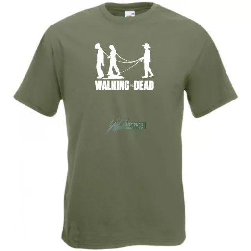 Humor - Legénybúcsú - Walking Dead férfi rövid ujjú póló