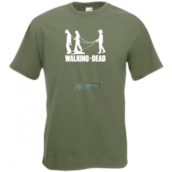 Humor - Legénybúcsú - Walking Dead férfi rövid ujjú póló