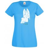 Angyali vagyok női rövid ujjú póló