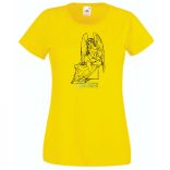 Angyali vagyok női rövid ujjú póló