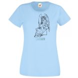 Angyali vagyok női rövid ujjú póló