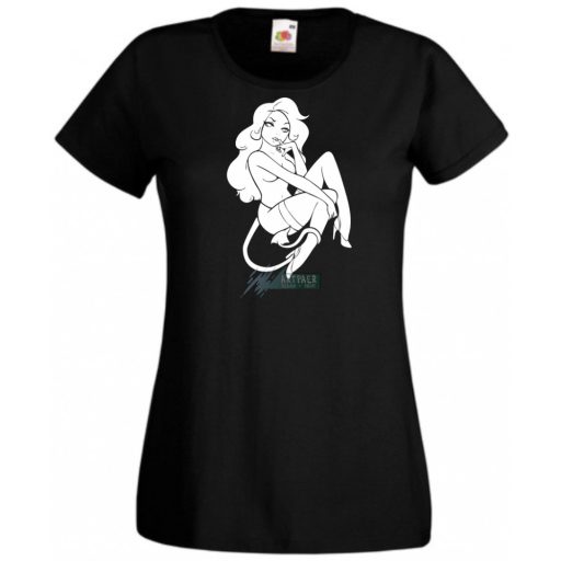 Angyali ördög vagyok női rövid ujjú póló