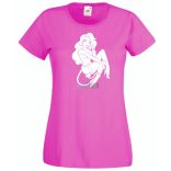 Angyali ördög vagyok női rövid ujjú póló