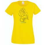 Angyali ördög vagyok női rövid ujjú póló