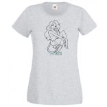 Angyali ördög vagyok női rövid ujjú póló