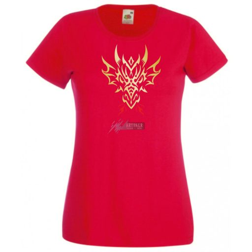 Classic China Dragon női rövid ujjú póló