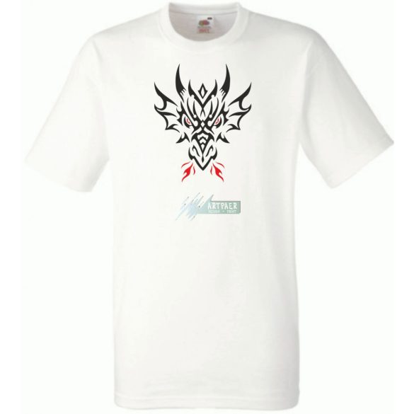 Classic China Dragon férfi rövid ujjú póló