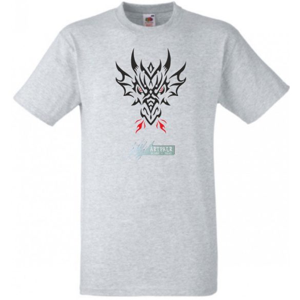 Classic China Dragon férfi rövid ujjú póló