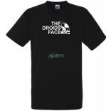 Droid Face férfi rövid ujjú póló