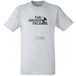 Droid Face férfi rövid ujjú póló